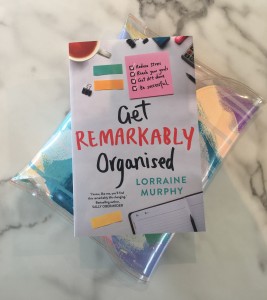 Book cover - Get Remarkably Organised by Lorraine Murphy